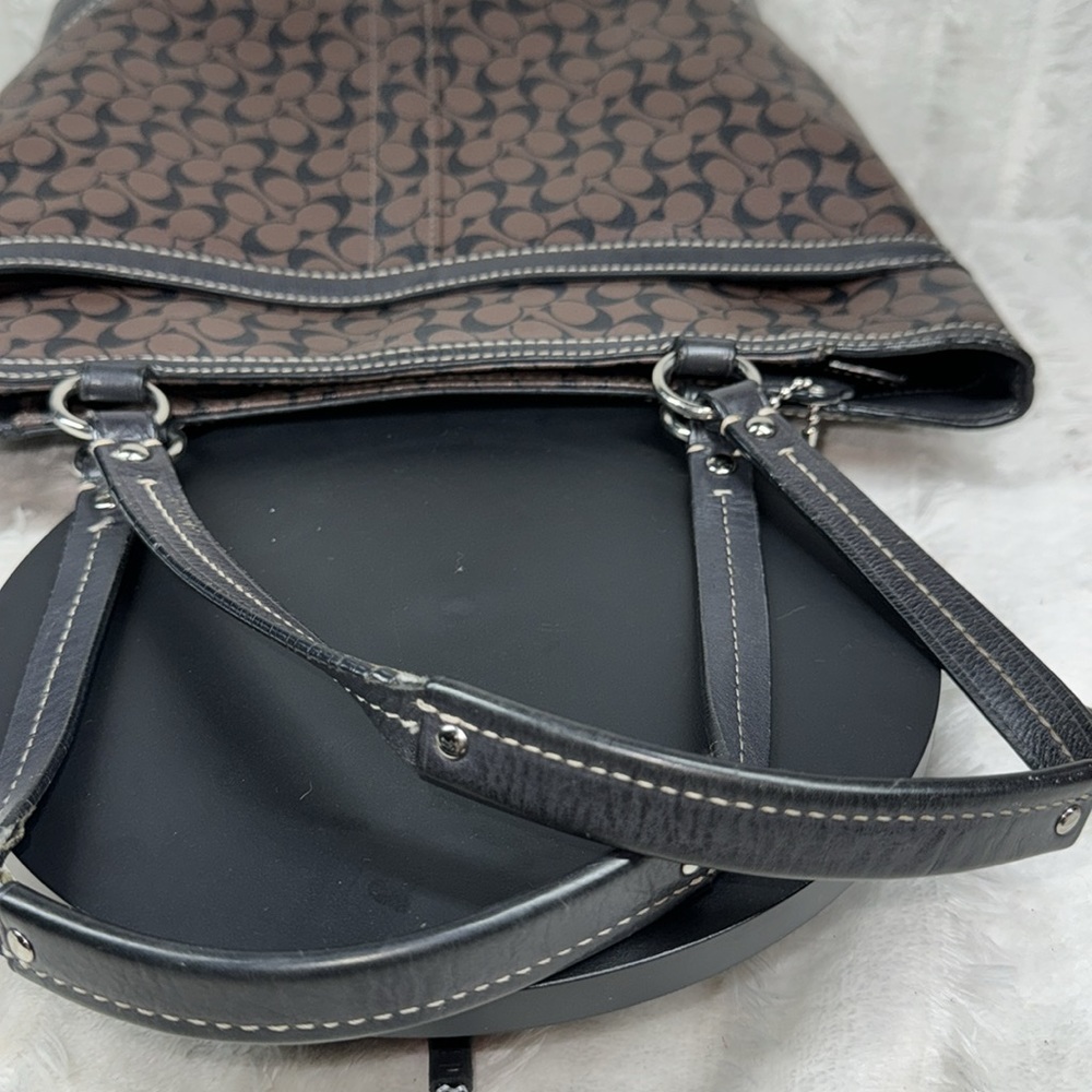Coach Signature Chelsea Heritage Stripe Tote - Picture 12 of 12